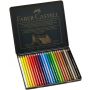 Kredki ołówkowe Faber-Castell Polychromos, 24 kolorów, opakowanie metalowe - 4